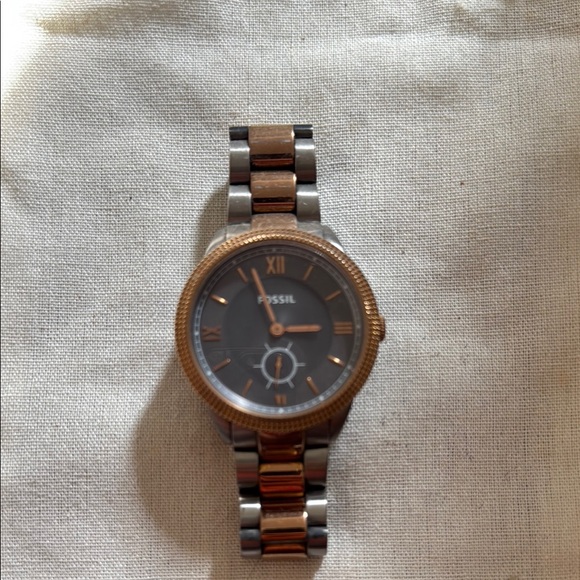 Fossil Two-Tone Stainless Steel Watch - Picture 3 of 4